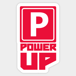 Power Up! Sticker